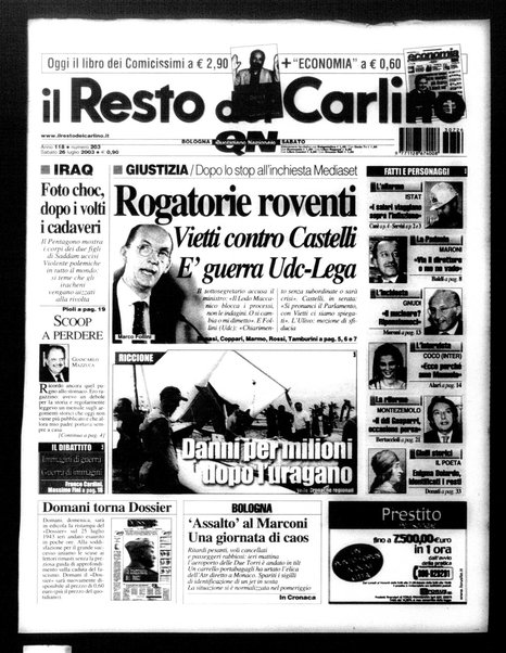 Il Resto del Carlino : giornale dell'Emilia